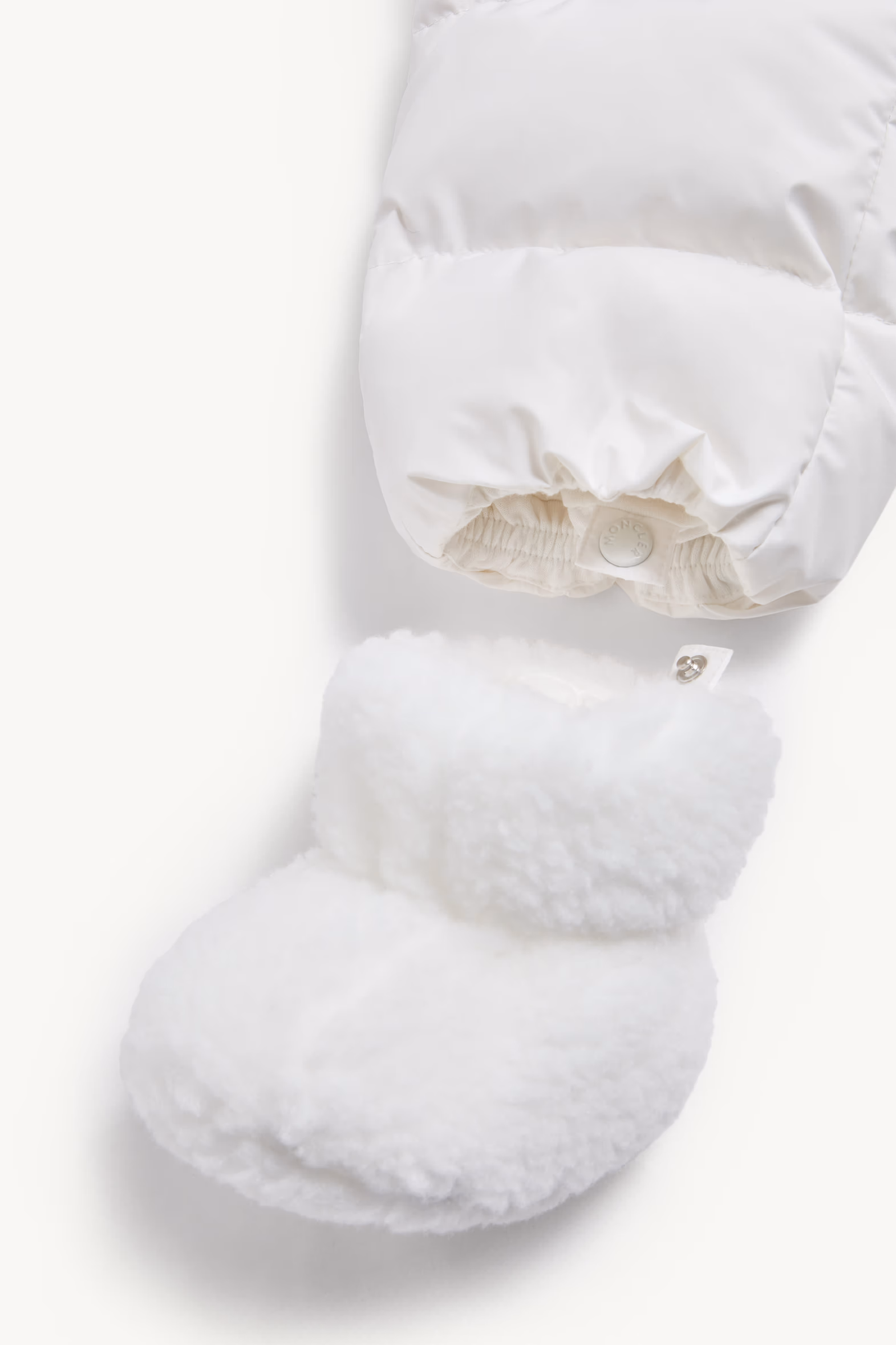 Osof Down Snowsuit Gender Neutral White Moncler 4
